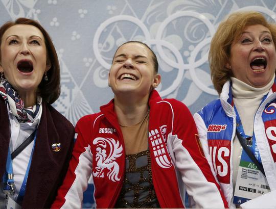 Аделина Сотникова - Олимпийская чемпионка, Юлия Липницкая - пятая