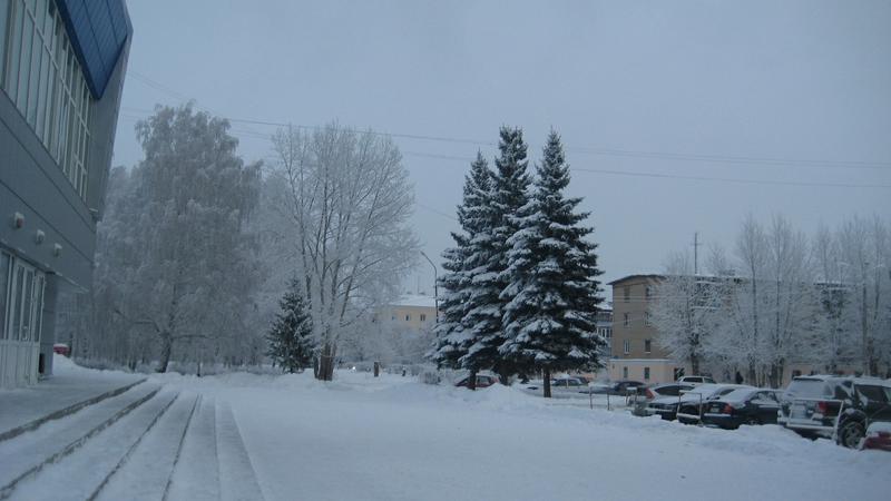 Уральская Зима в феврале