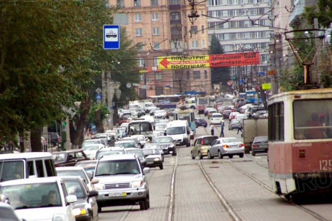 Пробки в Челябинске